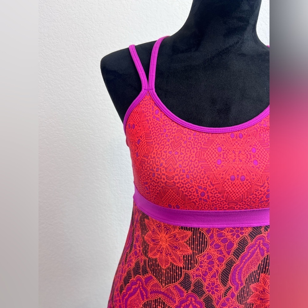 Prana Breathe Crisscross Back Tank Top in Red Size Small - Picture 2 of 8